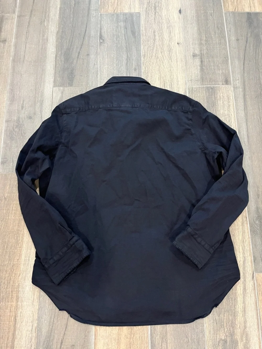 NEW Frank & Eileen Eileen Relaxed Button Up Shirt Black Size Medium - Picture 8 of 9